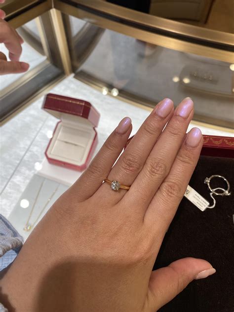 cartier engagement ring review